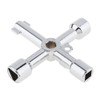 OriGlam 4-Way Multi-Functional Utilities Key Tool for Electric, Water, Gas