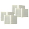vhbw Filter Set Compatible with Zehnder Climos 200 Ventilation Unit