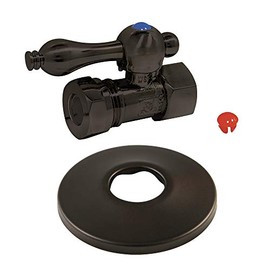 Kingston Brass CC44155K Vintage Straight Stop Valve, Oil Rubbed Bronze