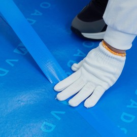 39" x 100'Heavy-Duty Temporary Floor Protection Roll Construction & Renovation for Tile Protectors for Hardwood tairs Carpet Pets Paint Proof Flooring Protection Film Covering Longtime