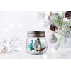 Ganz 1.5" Miniature Glittered Snowman Figurines - Set of 4
