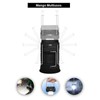 DOSYU Lámpara Linterna de Camping Recargable USB/Luz Solar, Impermeable, Plegable