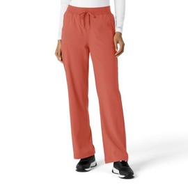 Carhartt Scrubs C53310 Women's Force® Cross-Flex Boot Cut Scrub Pant XXX-Large Petite Dusty Cedar