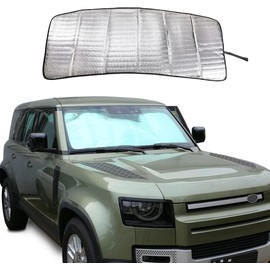 YIWANG Foldable Reflective Windshield Sun Visor for LR Defender 90 110 2004-2022 for Defender Windscreen Cover (for Defender 2020-2022)