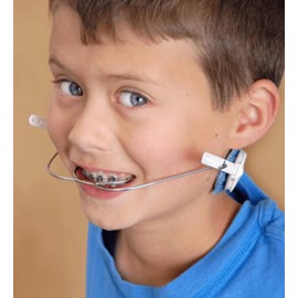 Sino Dental Group Blue Color Teeth Model Brackets Ortho Headgear Neck Pack