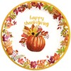 ceiba tree Thanksgiving Paper Plates and Napkins Sets Happy Fall