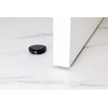 EVI Herrajes Adhesive Door Stop, Black Lacquered Stainless Steel, Modern