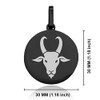 Comfort Zone Studios Stainless Steel Year of the Goat Zodiac