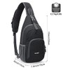 G4Free Sling Bag Crossbody Backpack Small Chest Shoulder Bag Outdoor