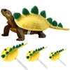 Knitted Turtle Sweater - Dinosaur Shell Costume with Adjustable Strap,