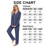 Ekouaer Women's Long Sleeve Premium Sleepwear Cotton Sleep Shirts Button