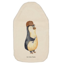 Mr. & Mrs. Panda Hot Water Bottle "Wenn Papa es nicht reparieren kann, sind wir am Arsch" - Gift, Family, Hot Water Bottle with Cover, Mum, Father's Day, Grain Cushion, Gift for Dad, Best Father, Brother