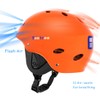 Tontron Wakeboard Kayak Kitesurf Water Sports Helmet (Glossy Orange, M)