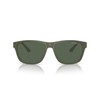 A|X ARMANI EXCHANGE Men's AX4135SF Low Bridge Fit Square Sunglasses,
