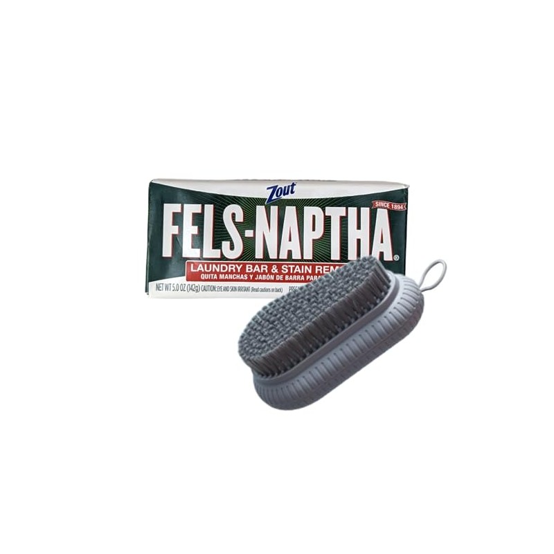 Fels Naptha Laundry Detergent Bar Soap and Stain Remover Bundle