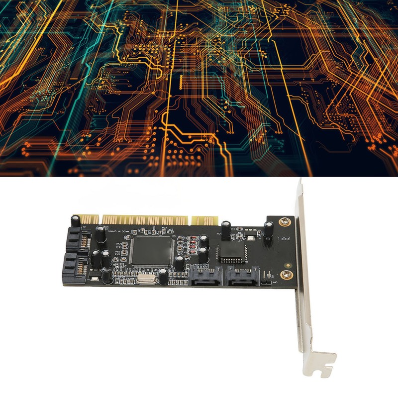 PCI to 4 Port SATA Card 4 Independent Serial ATA