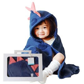 Contex SOF Gift Boxed <59487-90> Hooded Bath Towel, Imabari Towel Brand Certified Product, Baby Ket, Kids Towel, Swimming Towel, Pool Towel, Swaddling, Baby Shower, Baby Gift (Soft Navy)