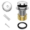 Bathtub Drain Tip Toe Tub Conversion Kit Assembly, Replacement Tub