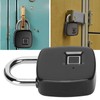 Fingerprint Padlock Biometrics Technology USB Rechargeable IP65 Waterproof Smart Padlock