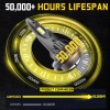 AUIMSOCO 4x H7 Super Bright LED Headlight Bulbs 60000LM Kit