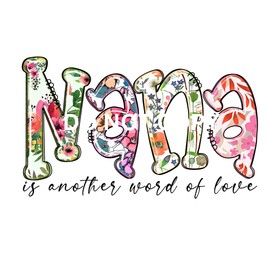 Ready to press sublimation prints. Nana sublimation print transfers. sublimation prints. sublimation transfer shirt prints.