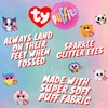 TY Puffies Soft Plush Toy Multipack | Munchkin, Bamboo, Prince