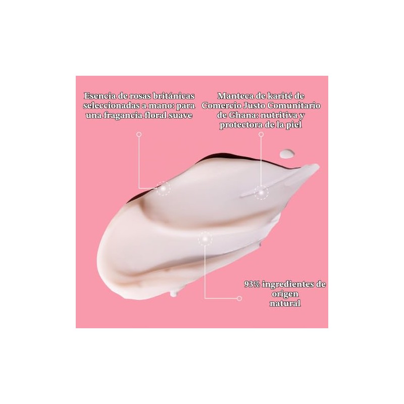 The Body Shop Crema de Manos British Rose 30 Ml