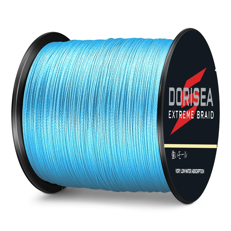 DORISEA Extreme Braid 100% Pe Braided Fishing Line 1000m 6-500lb