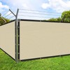 ECOOPTS Privacy Fence Screen Windscreen with Copper Grommets, Fit for