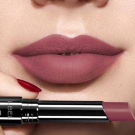 L'BEL - Forever Labial Mate en Barra Color Nude Velvet 2g, De Larga Duración, con Colágeno, Labial de Color con Acabado Mate, Repara y Suaviza los Lab