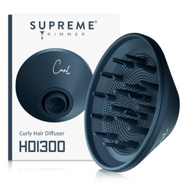 Supreme Trimmer ST Curly Hair Diffuser Adaptable for Blow Dryer SHD347 for Curly or Wavy Hair | HDi300 Blue