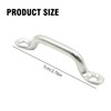 VIKKSAER 10 Pcs Boat Top Pad Eye Deck Loop Tie