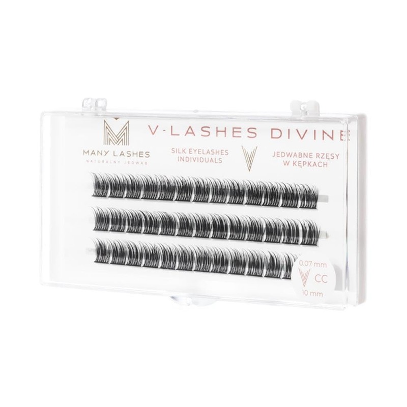 MANY BEAUTY False Eyelash Clusters "Divine" Pack of 39 -