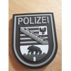 POLIZEIMEMESSHOP Police Saxony-Anhalt Black Ops Rubber Patch with Velcro -