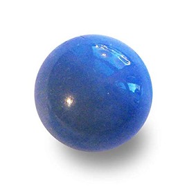 mesbilles MeineMurmeln 4 Baubles Blue Pearl 25 mm Glass Marbles