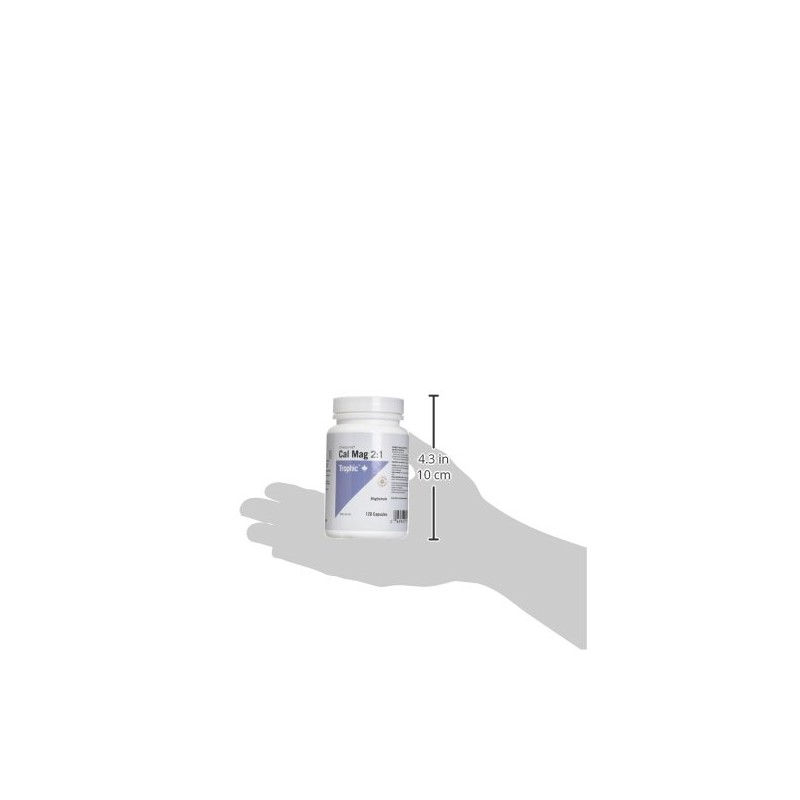 Trophic Trophic Calcium-Magnesium 2:1 Chelazome, 120 Count