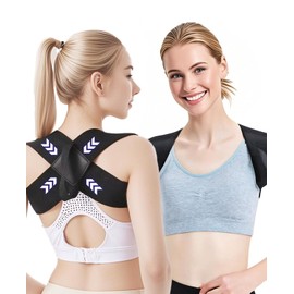 [Jointly supervised by a Japanese physical the] Hunched Posture Belt, Posture Support, Back Support, Rolled Shoulder, Back Muscle, Top in the Industry, Hunched Belt, Inconspicuous, Easy to Put