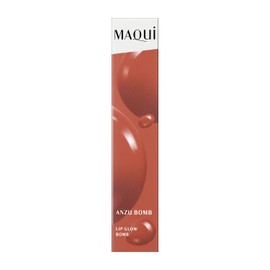 MAQUILLAGE Lip Glow Bomb OR315 Apricot Bomb 5g | Lipstick ・ Lip Gloss | Liquid Type | Tint Gloss Moisturizing Shiseido