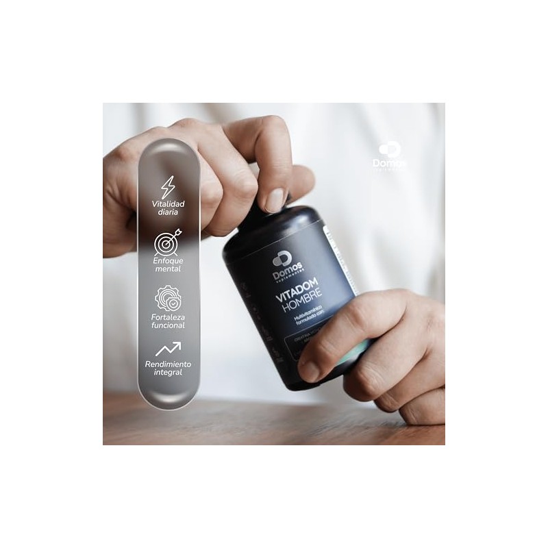 Suplementos Domos - VitaDom - Multivitaminico para hombre - 120
