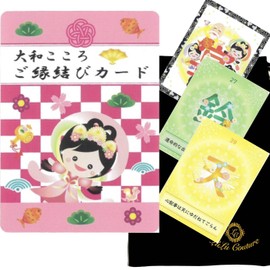 Yamato Kokoro Encouragement Card with Japanese Explanation Card, Oracle Tarot Card, Divination Telling