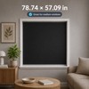 100% Blackout Window Privacy Film – Cut-to-Fit Opaque Light Blocking