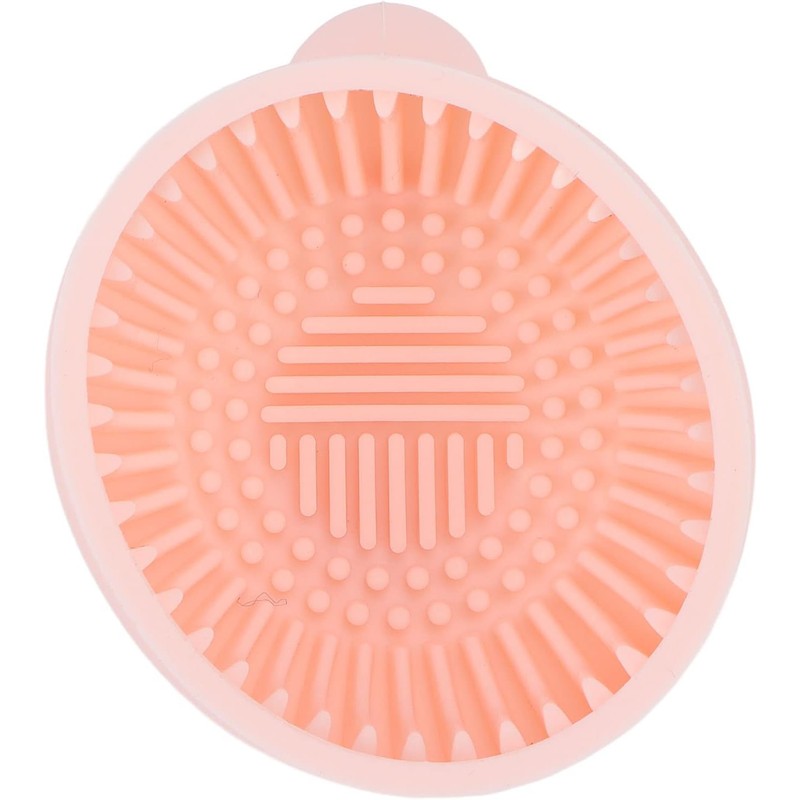 Almohadilla De Silicona Para Limpiar Brochas De Maquillaje, Bandeja Para