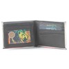 Li Vegan Leather Wallet for Men - Rasta Lion Print