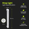 Feit Electric 3ft LED Utility Light, 3000 Lumens, 4000K Cool