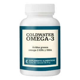 Omega 3 Coldwater Cápsulas Suplemento Para Salud General