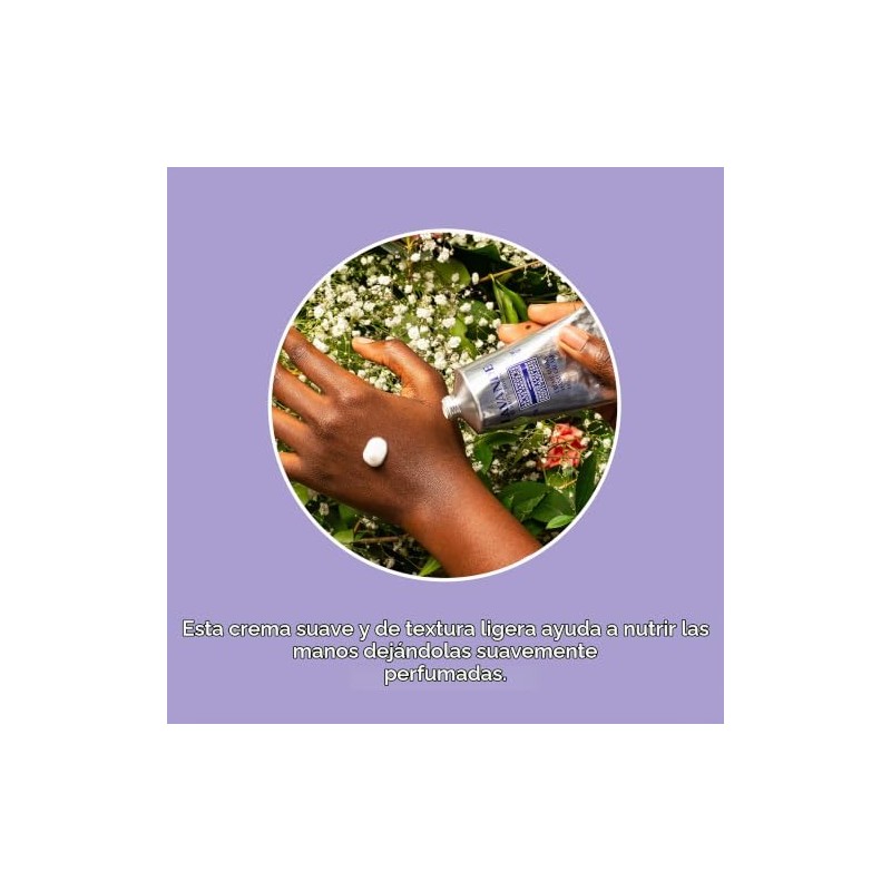 L'Occitane Crema de manos Nutritiva de Lavanda 75gr