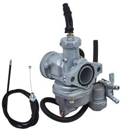 WFLNHB Carburetor Carb with Throttle Cable Replacement for Honda CT90 Trail 1971-1979, CT110 Trail 1980-1986
