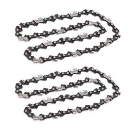 Baumr-AG Tru-Sharp 3/8 Pitch Chainsaw Chain for 12 Inch Bar Chainsaws and Pole Saws, Set of 2