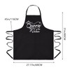 Funny Aprons for Women with Pockets, Kitchen Cooking Grilling Bbq