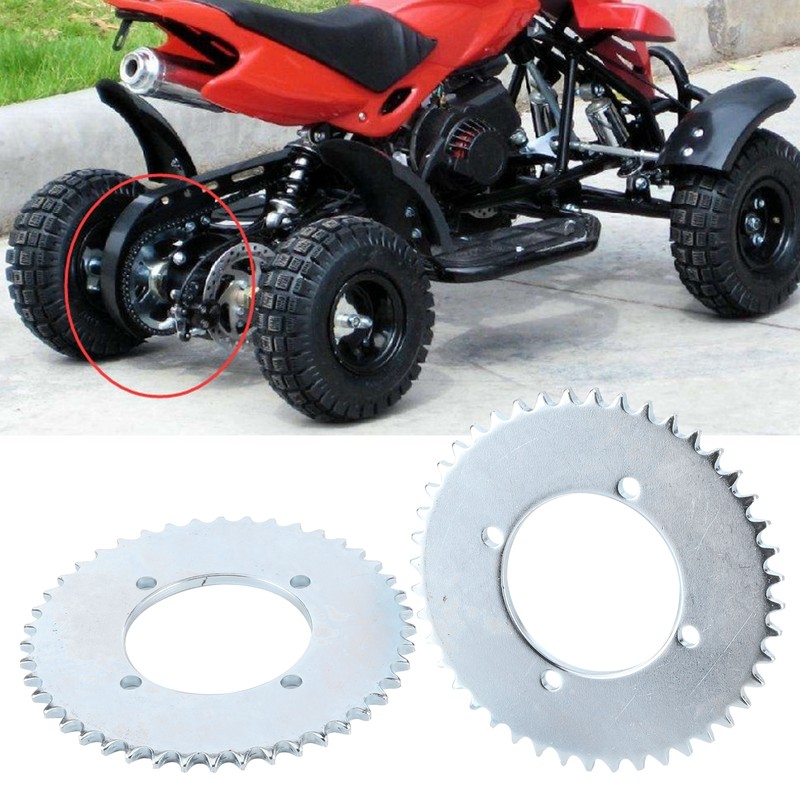 Pair of T8F 44T 2.1in Rear Chain Sprocket for 43cc